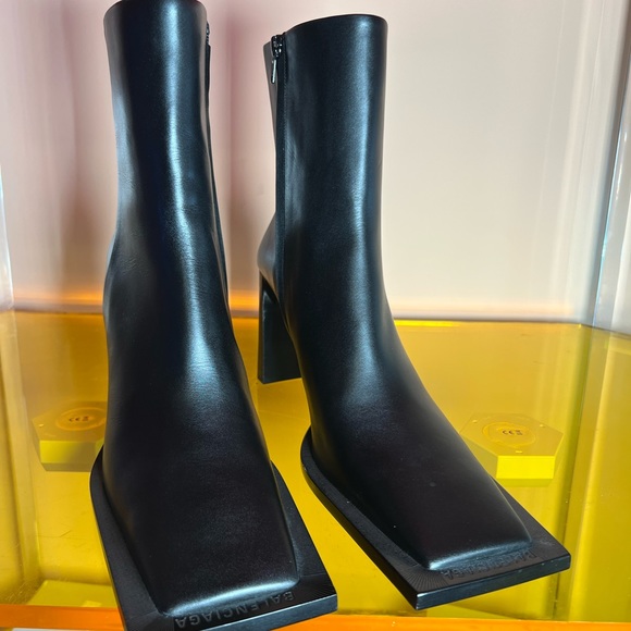 Authentic Brand New w Tags Balenciaga Square Toe Ankle Boot